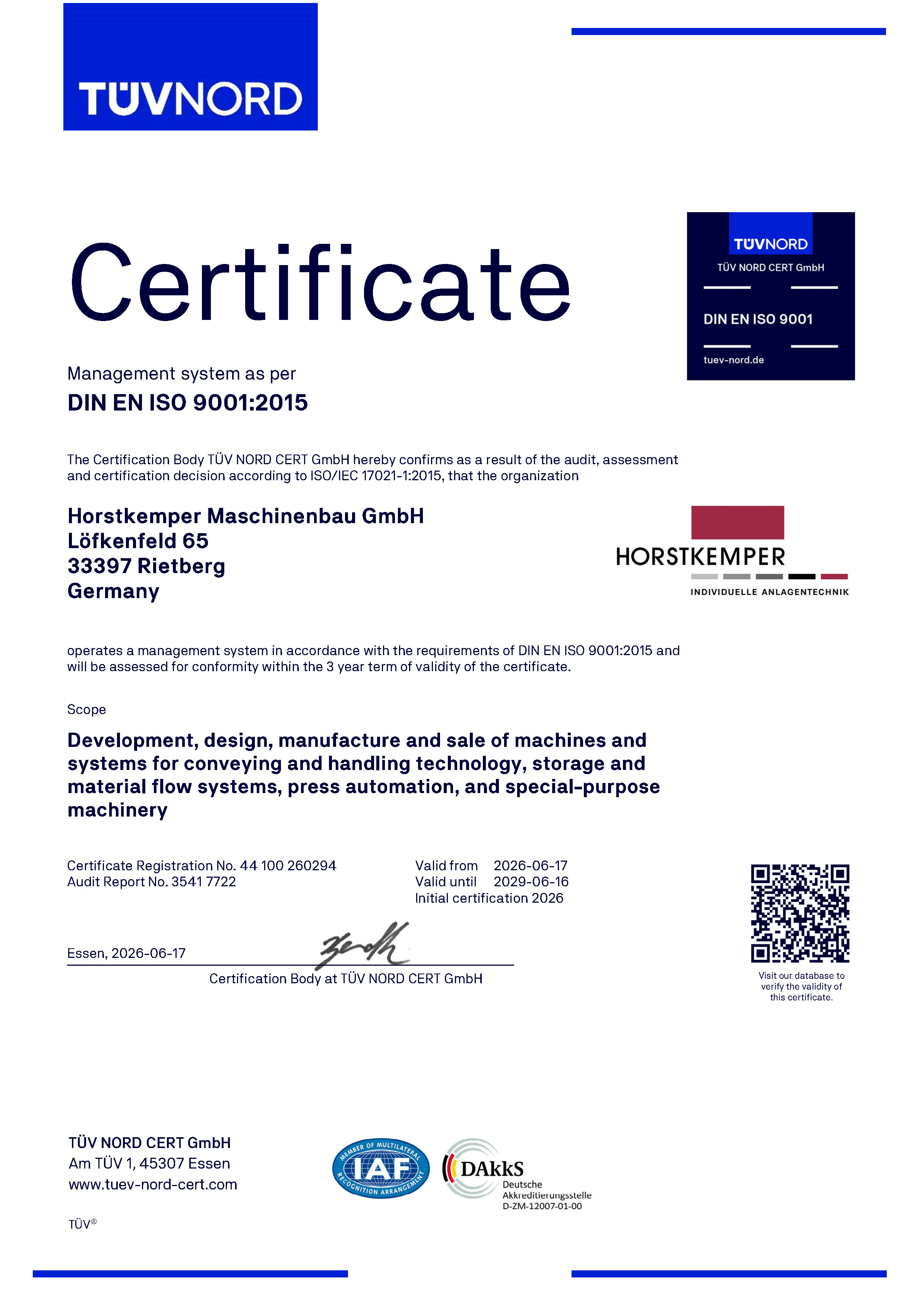 260294_Horstkemper_Maschinenbau_GmbH_ISO_9001_ZA_26_Englisch_HZERT_26_JS_PDF
