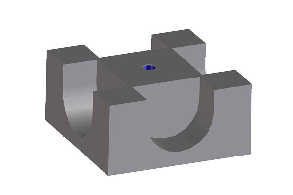3D rendering of the w40 intersection element