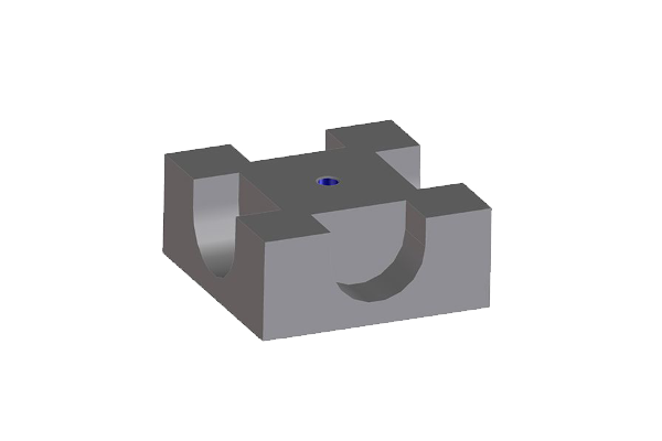 3D rendering of the w25 intersection element